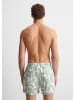Marc O´Polo Badeshorts in Mint/ Creme