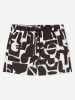 Marc O´Polo Badeshorts in Weiß/ Schwarz
