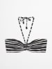 Marc O´Polo Bodywear Bikinitop wit/zwart