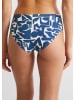 Marc O´Polo Bikini-Hose in Blau/ Weiß