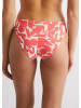 Marc O´Polo Bikini-Hose in Koralle/ Weiß