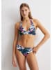 Marc O´Polo Bikini-Hose in Dunkelblau/ Pink/ Weiß