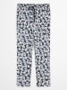 Marc O´Polo Pyjama-Hose in Dunkelblau/ Weiß/ Rosa