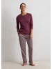 Marc O´Polo Pyjama-Oberteil in Bordeaux