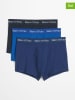 Marc O´Polo 3er-Set: Boxershorts in Dunkelblau/ Blau