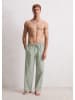 Marc O´Polo Spodnie piżamowe w kolorze kremowo-zielonym