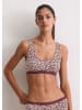 Marc O´Polo Bodywear Top w kolorze bordowo-kremowym
