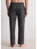Marc O´Polo Pyjama-Hose in Schwarz/ Grau