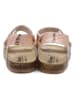 billowy Sandalen in Rosa/ Bunt
