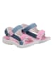 Color Kids Sandalen lichtroze/blauw