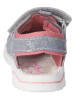 PEPINO Halbsandalen "Gery" in Grau/ Pink