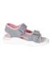 Ricosta Sandalen in Grau/ Rosa