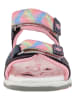 Tom Tailor Sandalen donkerblauw/lichtroze/meerkleurig