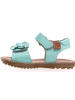 Naturino Leder-Sandalen in Türkis