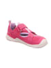 superfit Leren barefootenkelsandalen "Trace" roze