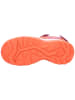 superfit Leren enkelsandalen roze/oranje