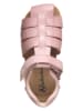 Naturino Leder-Halbsandalen in Rosa