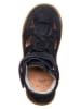 Richter Shoes Leren enkelsandalen donkerblauw
