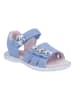 Richter Shoes Leder-Sandalen "Sole" in Blau