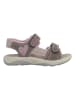 Lurchi Leder-Sandalen in Braun/ Rosa