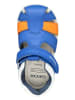 Geox Halbsandalen "Elthan" in Blau/ Orange
