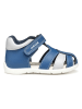 Geox Enkelsandalen "Elthan" blauw/wit