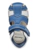 Geox Halbsandalen "Elthan" in Blau/ Weiß