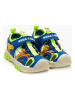 Bull Boys Półsandały "T-Rex" w kolorze niebiesko-zielonym