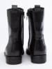 JOLANA & FENENA Leder-Boots in Schwarz