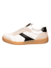 Marc O'Polo Shoes Leder-Sneakers in Schwarz/ Beige/ Weiß