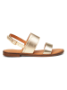 Marc O'Polo Shoes Leder-Sandalen in Gold