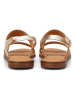 Marc O'Polo Shoes Leder-Sandalen in Gold