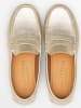 Marc O'Polo Shoes Leder-Slipper in Gold