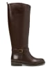Marc O'Polo Shoes Leder-Stiefel in Braun