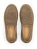 Marc O'Polo Shoes Leder-Keilmokassins in Taupe