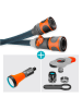 Gardena 4-delige textielen tuinslangset "Liano Xtreme 1/2" zwart