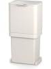 JosephJoseph Mülleimer "Totem Pop" in Creme - 60 l
