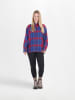 Marmot Blouse "Fairfax" blauw/rood