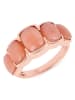 Les Petites Précieuses Rosévergold. Ring mit Edelsteinen
