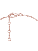 Les Petites Précieuses Rosévergold. Halskette mit Schmuckelement - (L)40 cm