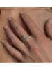 Les Petites Précieuses Silber-Ring mit Edelsteinen
