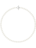 Pearline Perlen-Halskette in Weiß - (L)42 cm