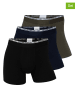CR7 3-delige set: boxershorts donkerblauw/bruin/zwart