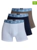 CR7 3-delige set: boxershorts donkerblauw/bruin/wit