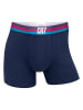 CR7 6er-Set: Boxershorts in Dunkelblau/ Schwarz/ Grau