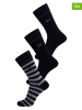 CR7 3er-Set: Socken in Schwarz/ Grau