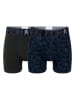 CR7 2-delige set: boxershorts zwart/blauw