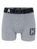 CR7 Bokserki (2 pary) w kolorze czarno-szarym