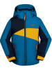 Peek U 3in1-Funktionsjacke "Ridge" in Blau/ Gelb