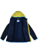 Peek U Ganzjahres-Steppjacke "Caspian"  in Gelb/ Dunkelblau